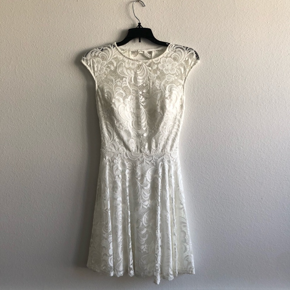 White Lace Dress